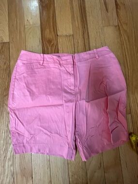 Talbots Pink/Salmon Womens Bermuda Shorts